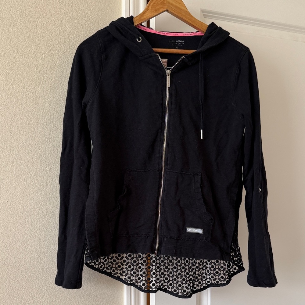 Calvin Klein Collection Black Utility Jacket